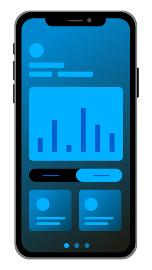 Mockup_Smartphone_Bar chart